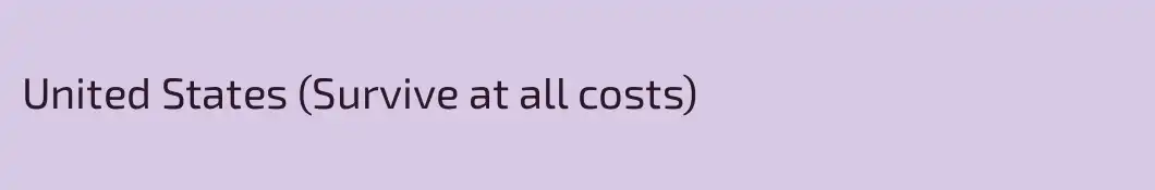 United States (Survive at all costs)